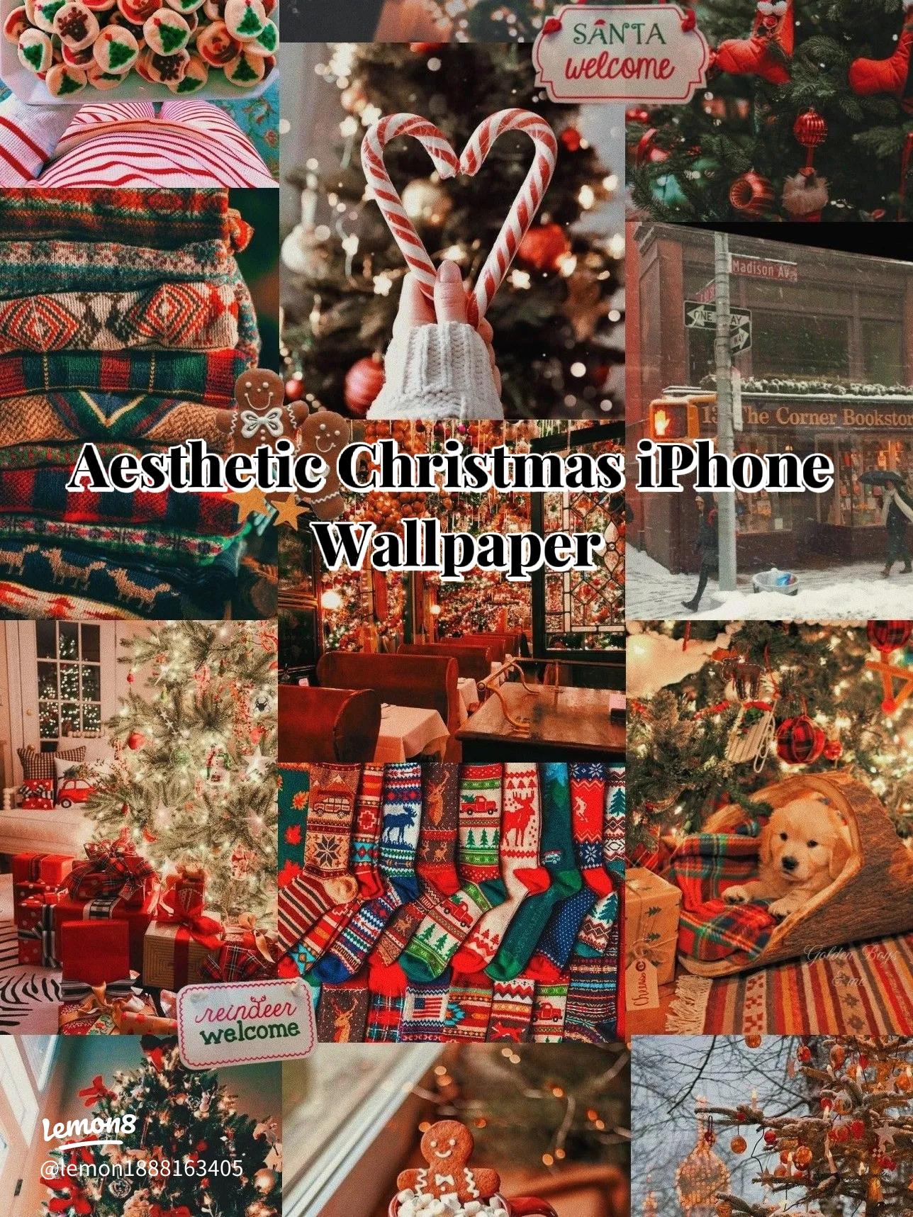 Aesthetic Christmas iPhone Wallpaper