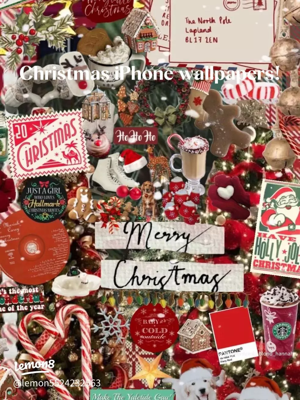 Christmas iPhone wallpaper!