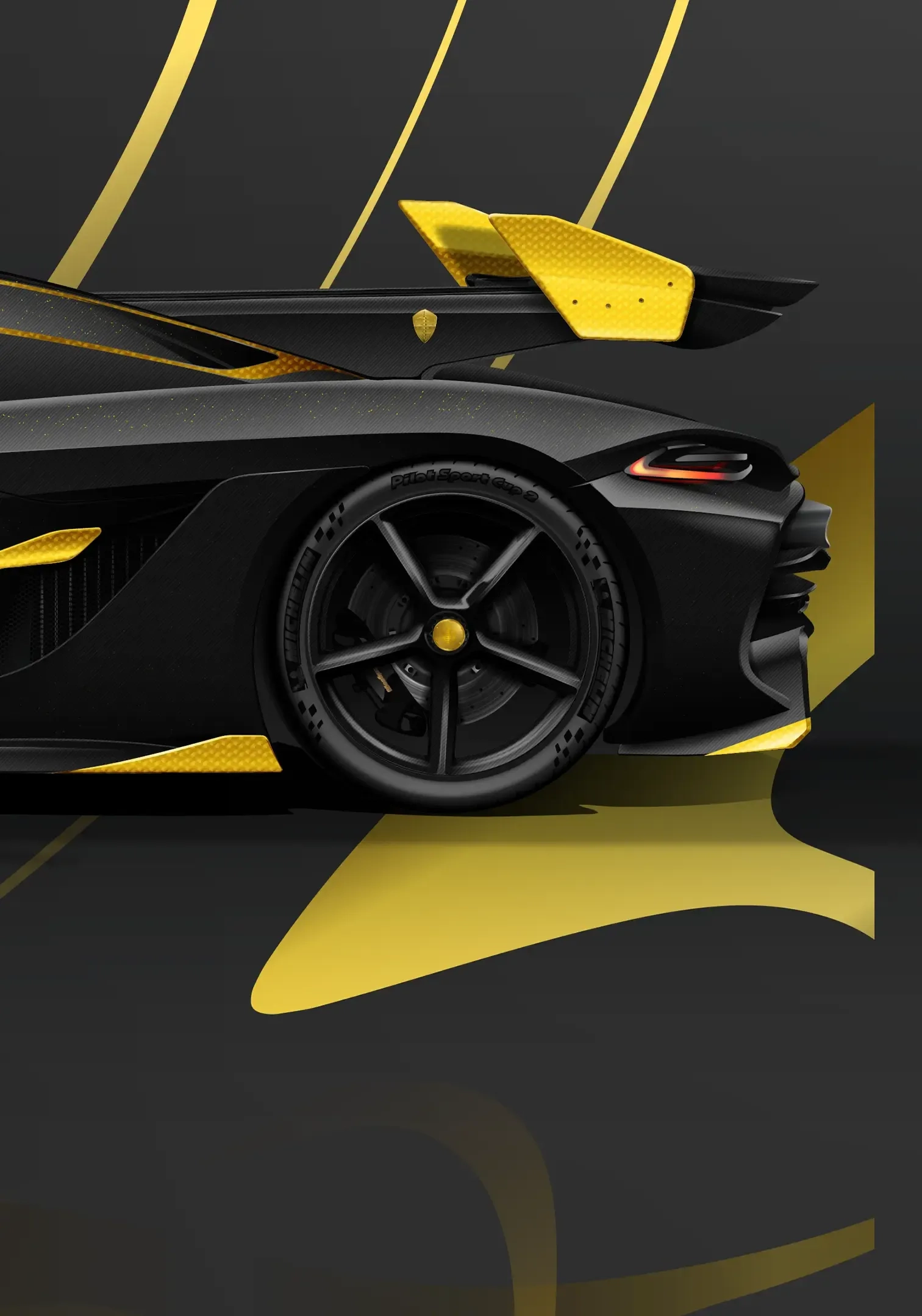 Koenigsegg Jesko Attack Odin Artwork