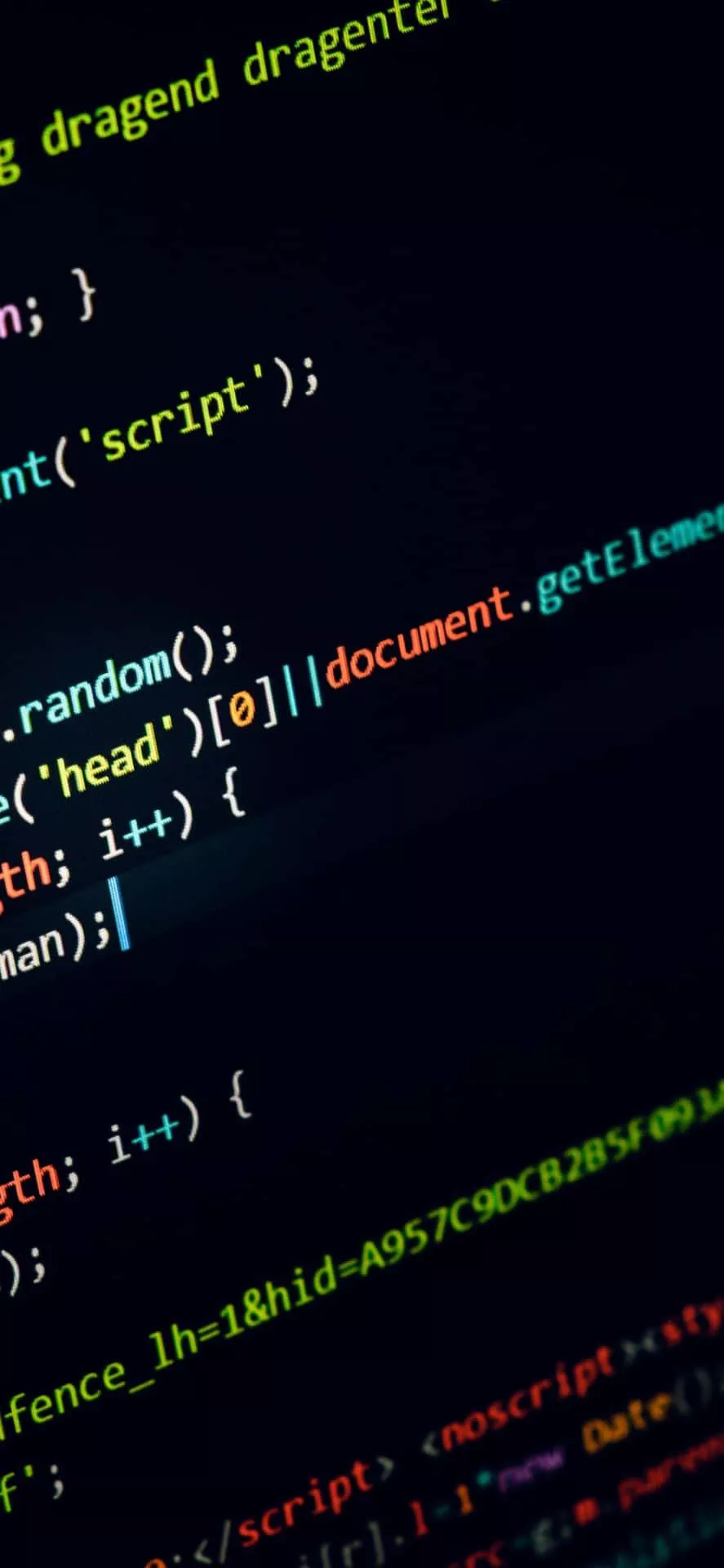 coding on iPhone Wallpaper