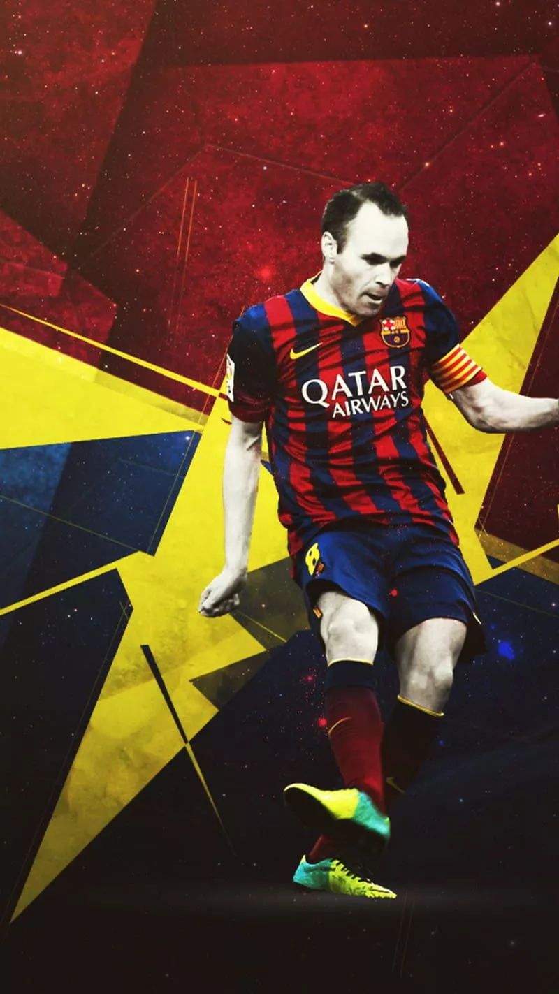 Iniesta, andres, barcelona, spain, HD