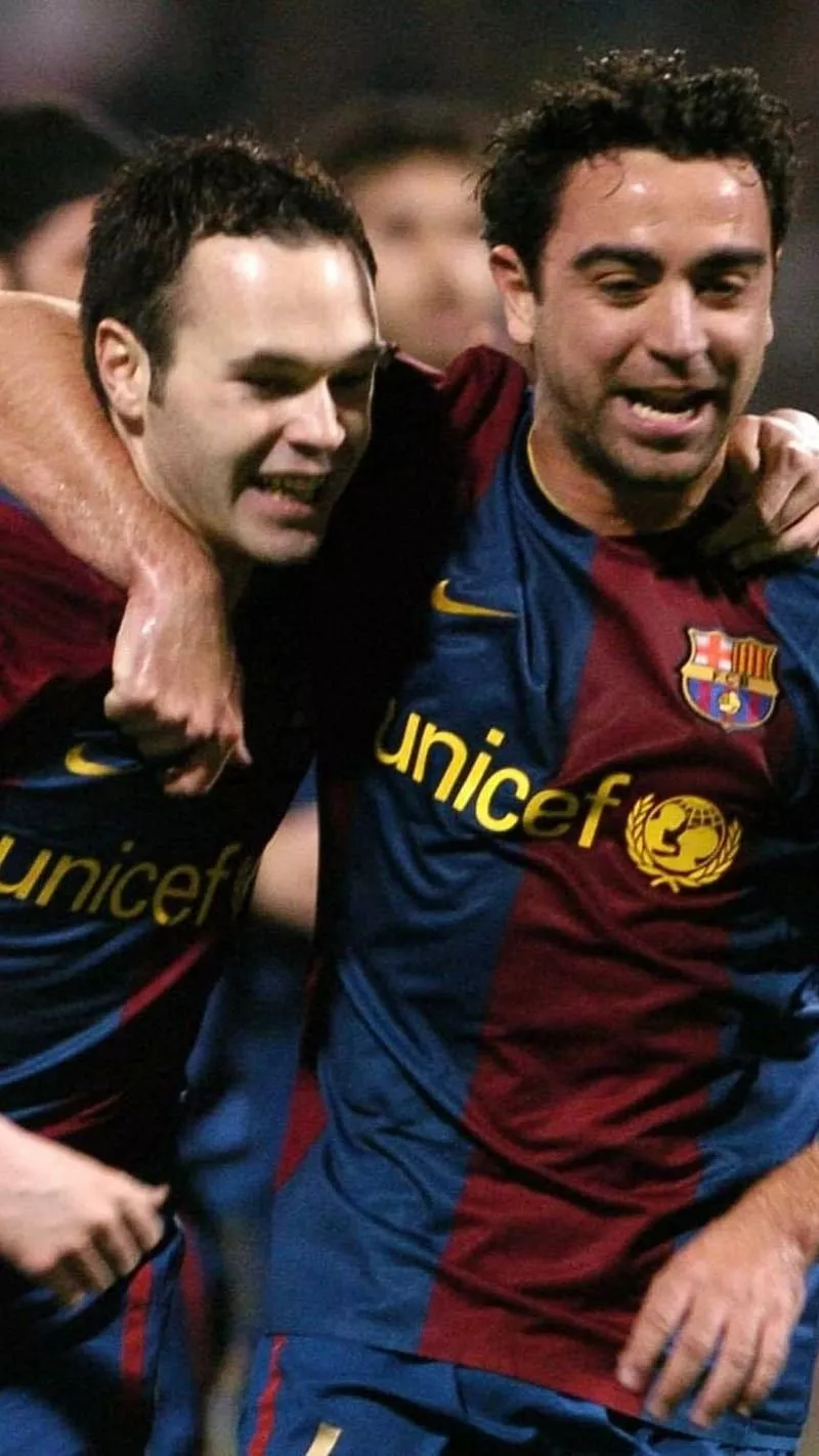 Xabi e Iniesta, Futbol, Barcelona, HD