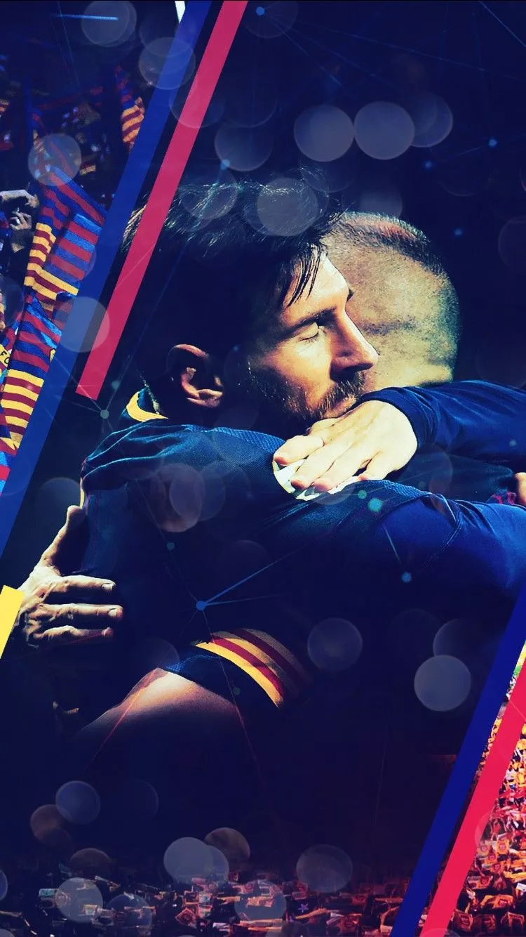 Lionel Messi Andres Iniesta FC