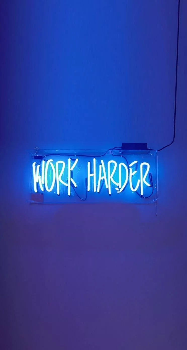 Goals with Hard Work Wallpaper
