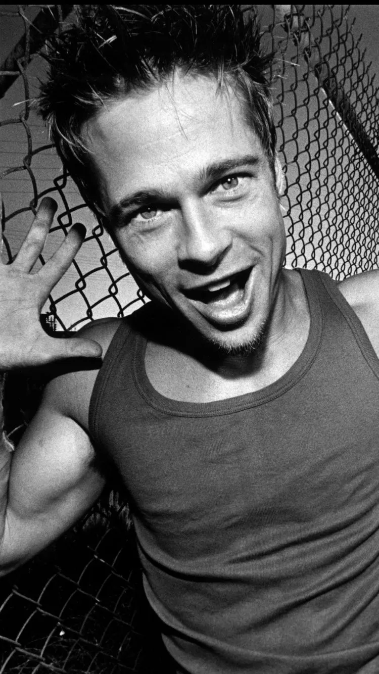 Movie Fight Club, Brad Pitt, Actor