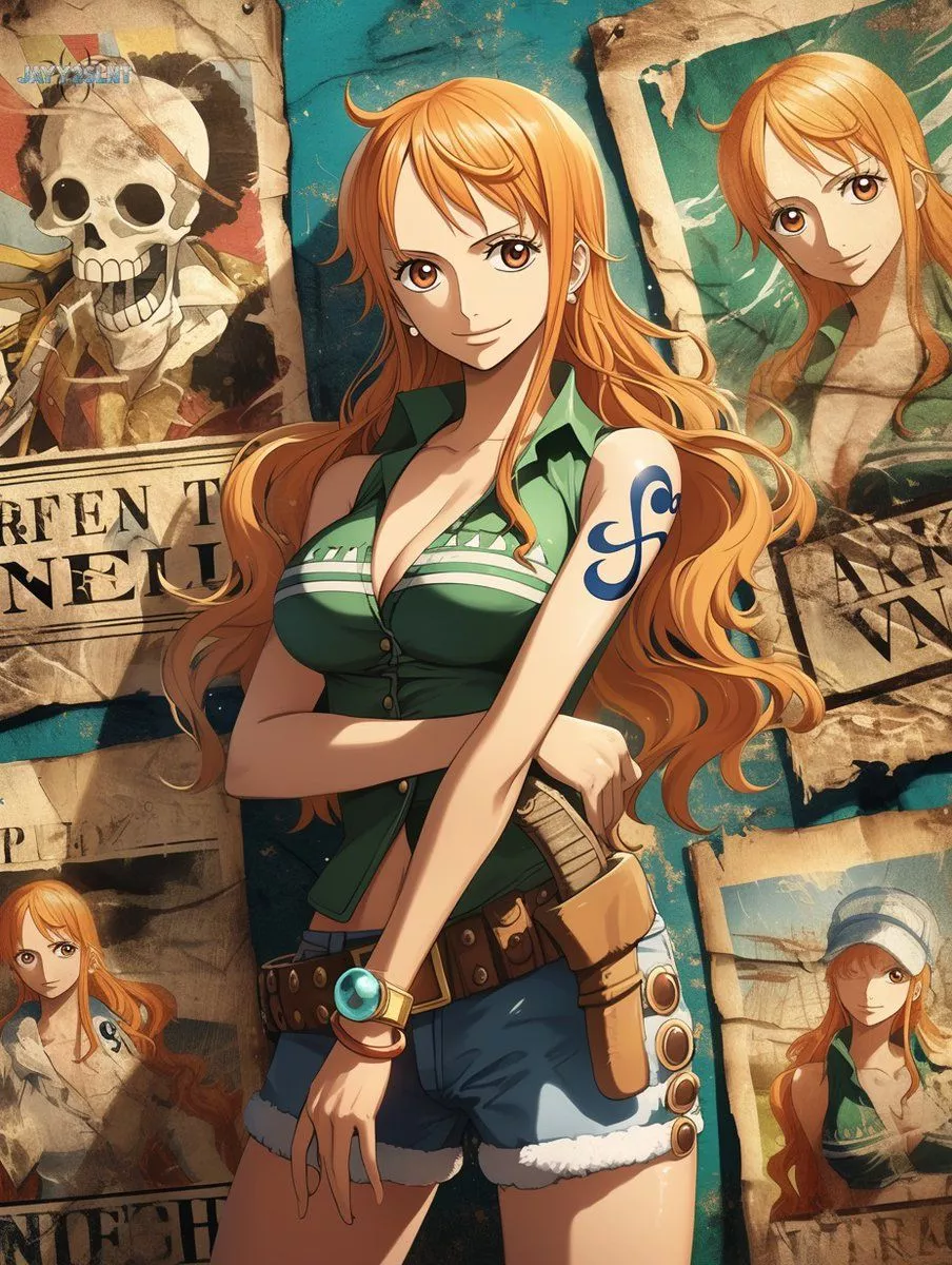 nami wallpaper #AIart #AIグラビア