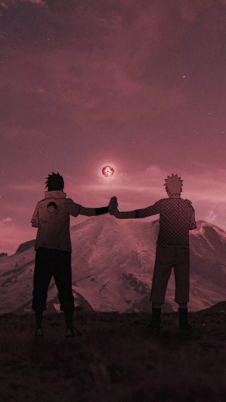 Sasuke and Naruto wallpaper