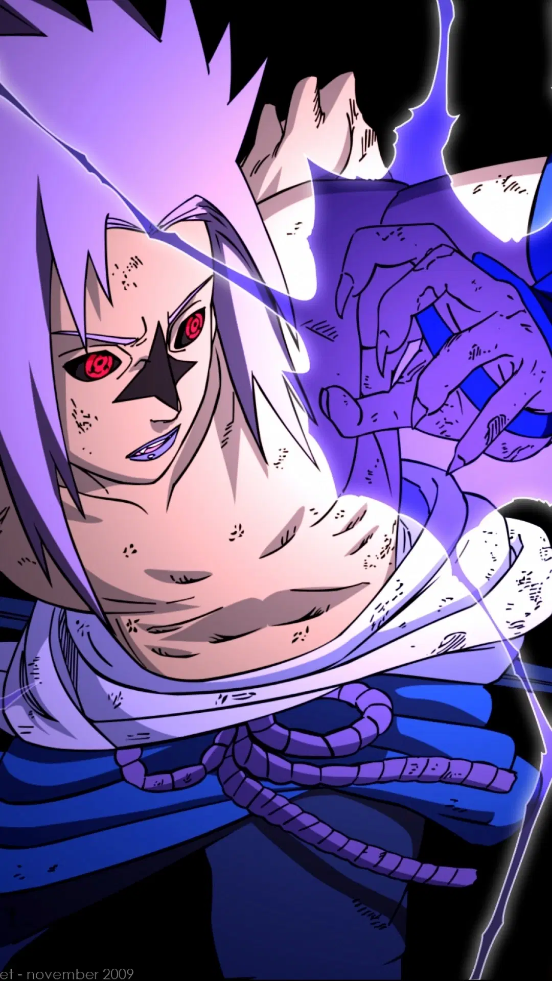 Naruto characters vs Rinnegan Sasuke