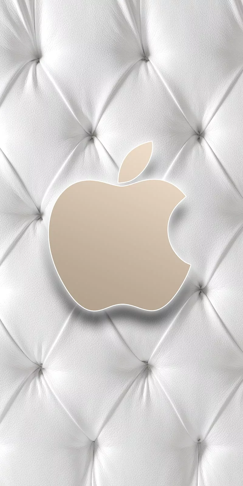 HD apple leather wallpaper