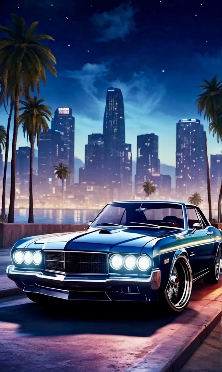 GTA V Style Car Wallpaper's