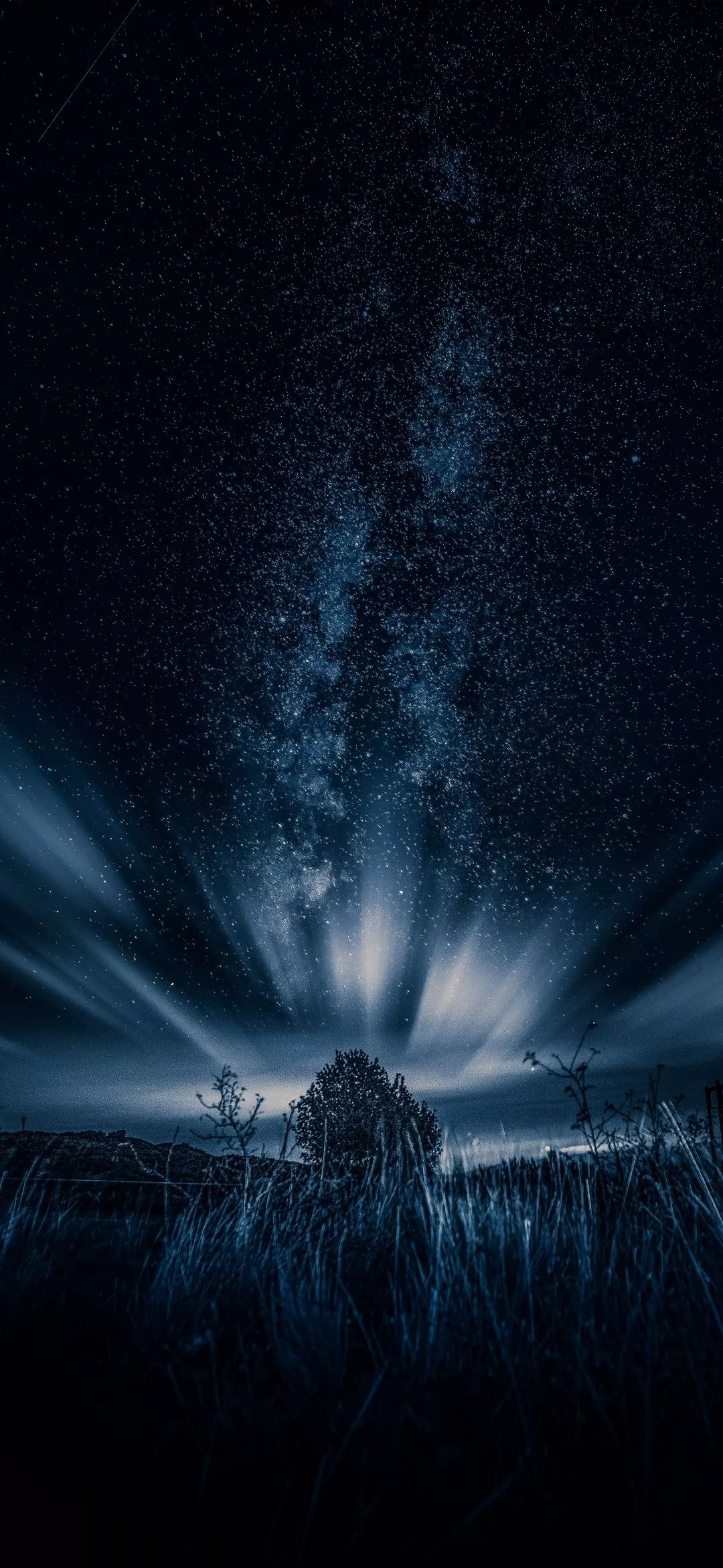 Starry sky Wallpaper 4K, Northern