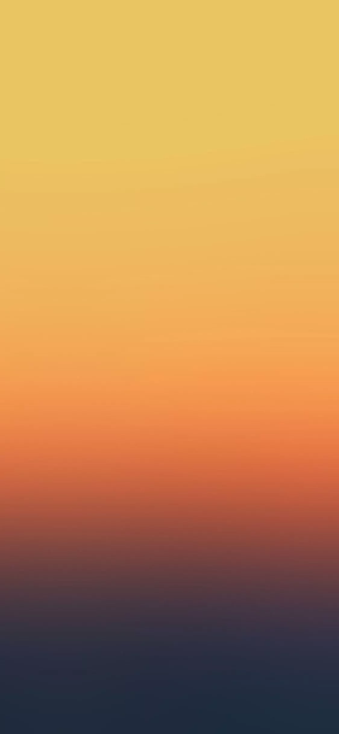 Wallpaper Orange Sky Orange