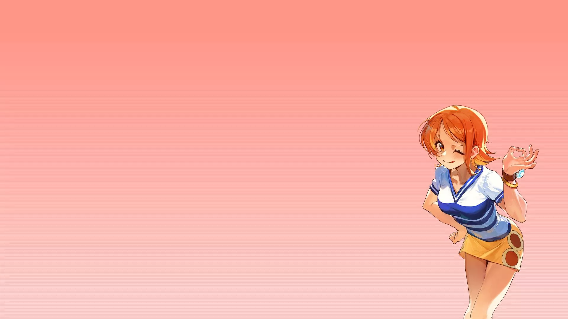 Nami. Desktop wallpaper. 1920x1080