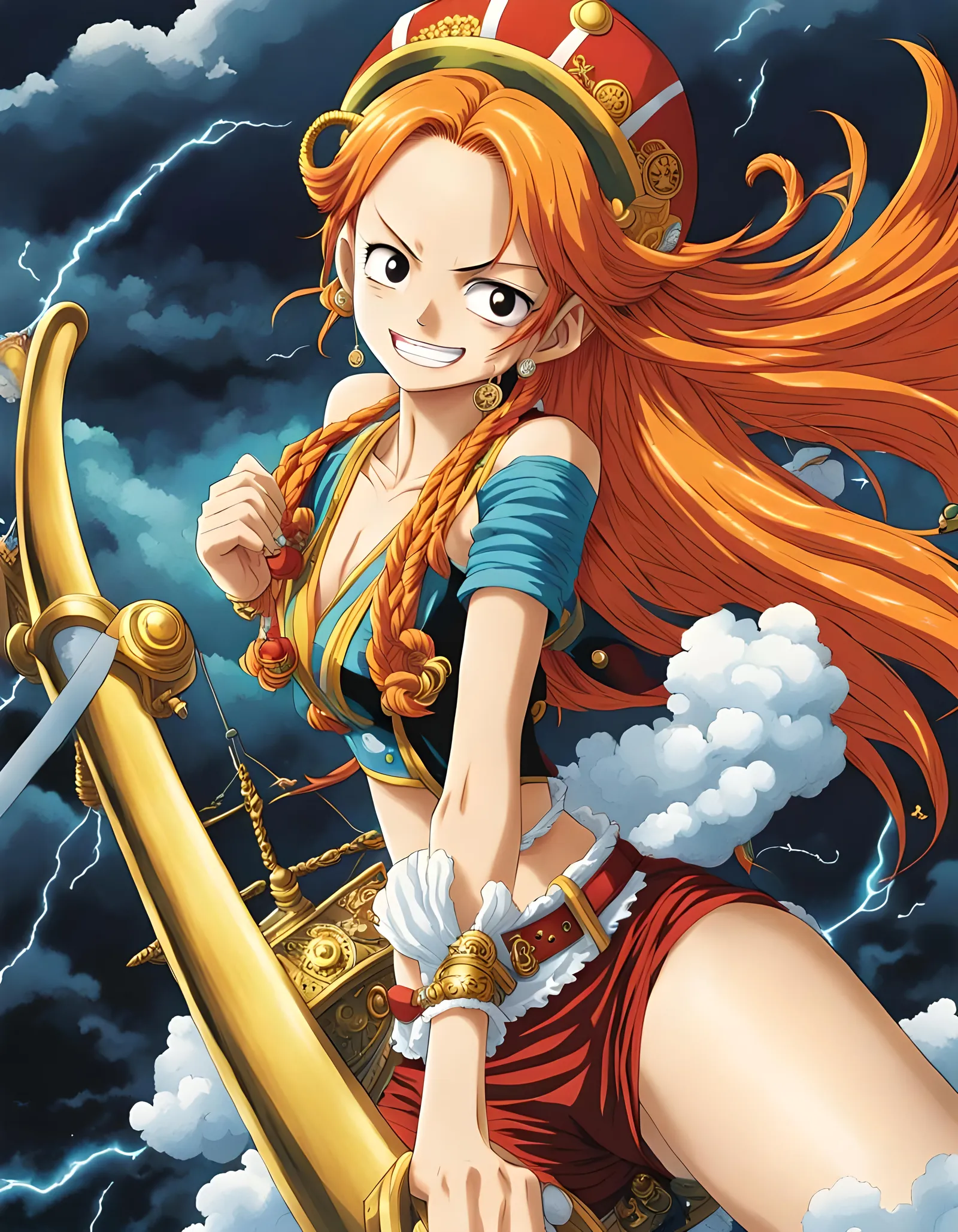 ❤️ Nami from One Piece fan art - ❤️