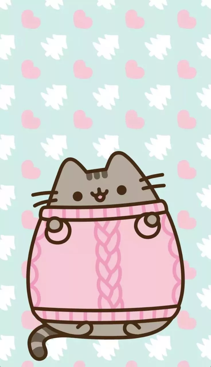 Autumn Pusheen Wallpaper