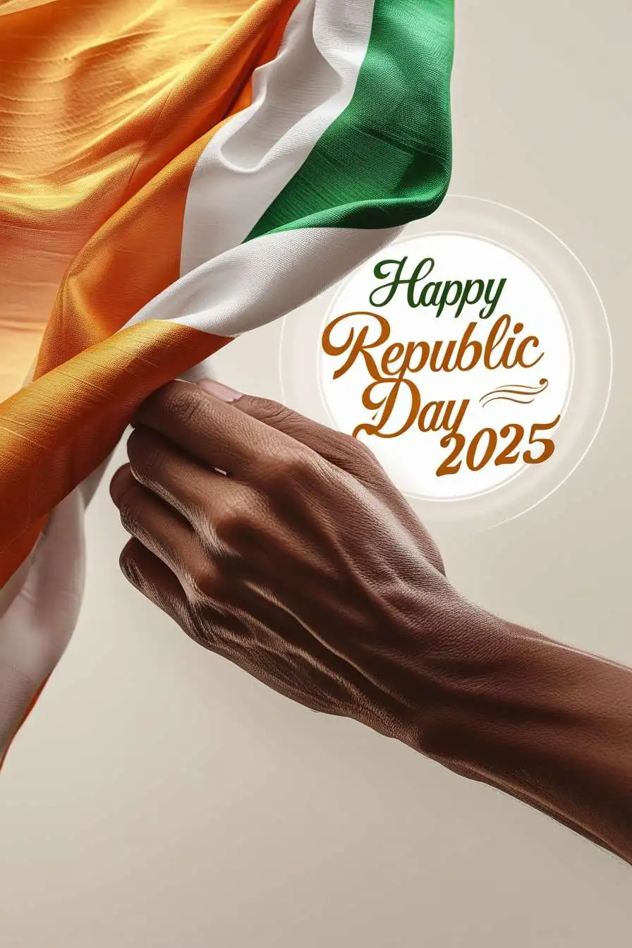 Stylish Happy Republic Day 2025