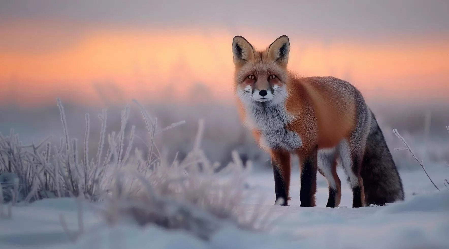 Winter Fox Image