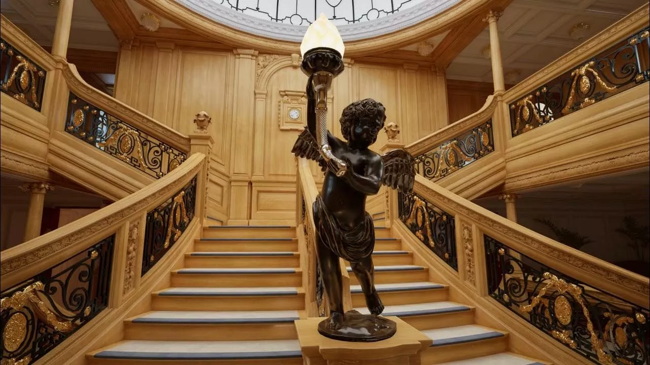 1st Class Aft Grand Staircase