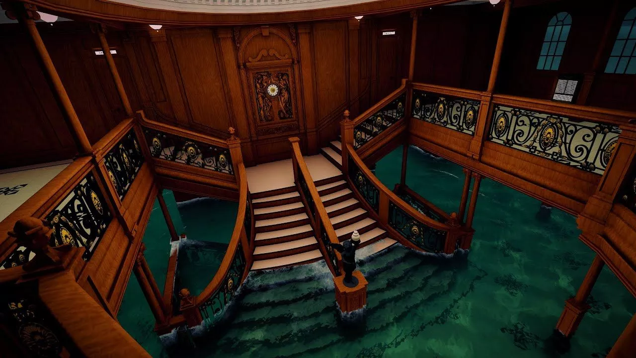 Titanic: Grand Staircase Flooding