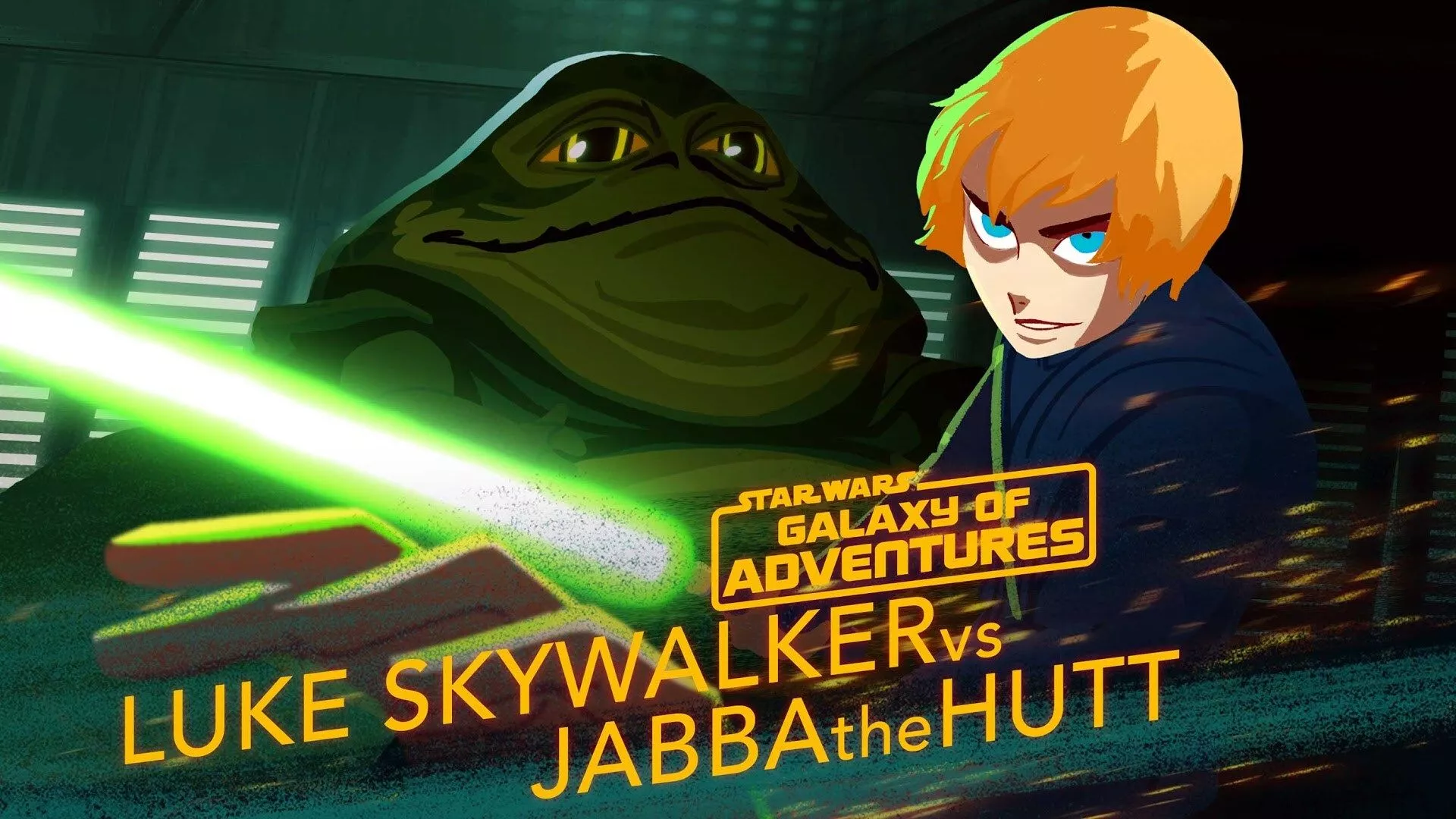 Luke vs. Jabba Barge Escape