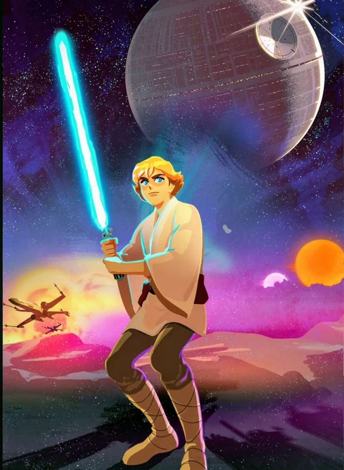 Luke Skywalker Animated
