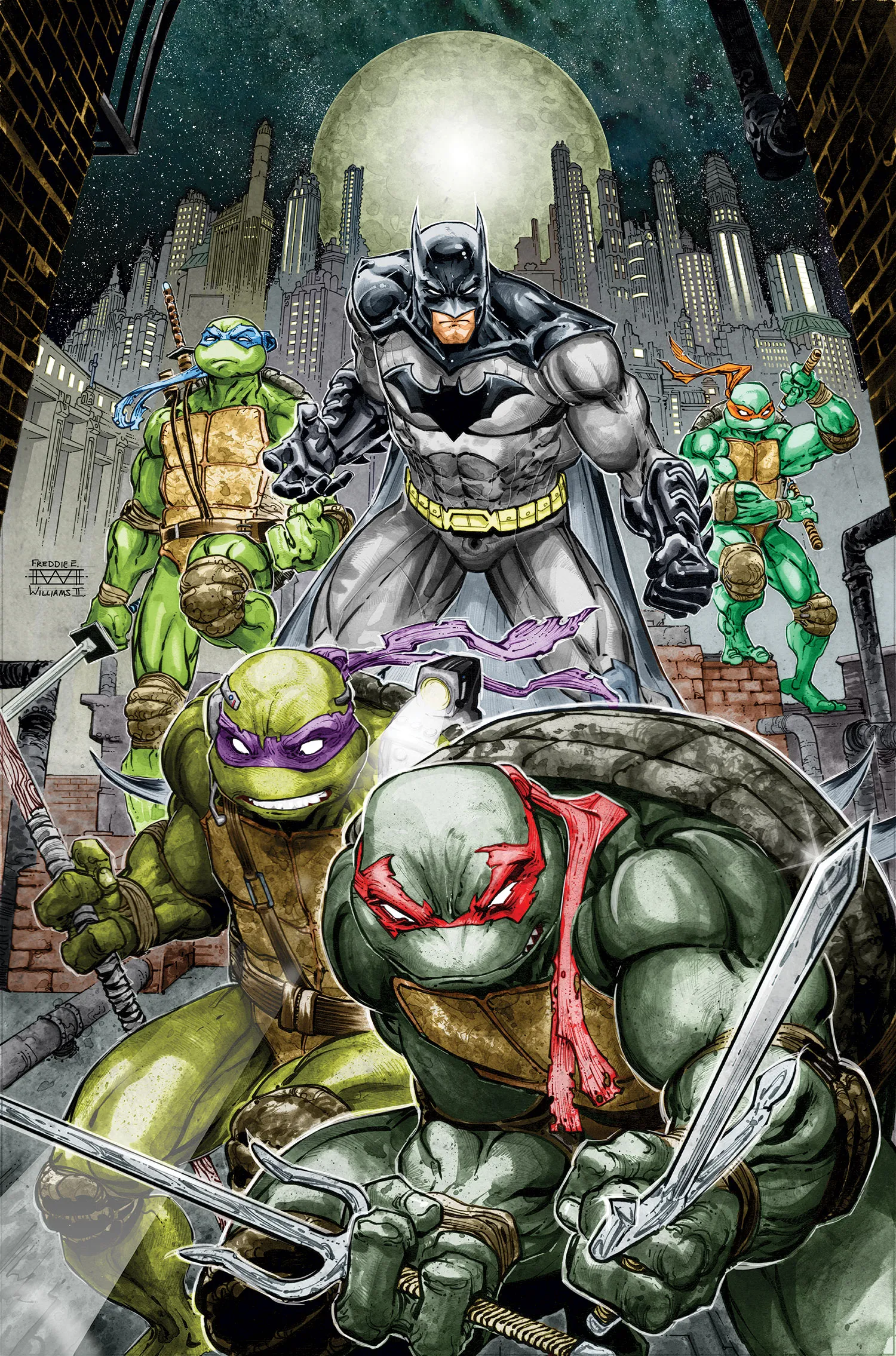 Batman Teenage Mutant Ninja Turtles Vol