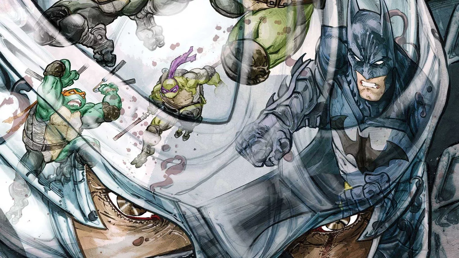 Batman Teenage Mutant Ninja Turtles