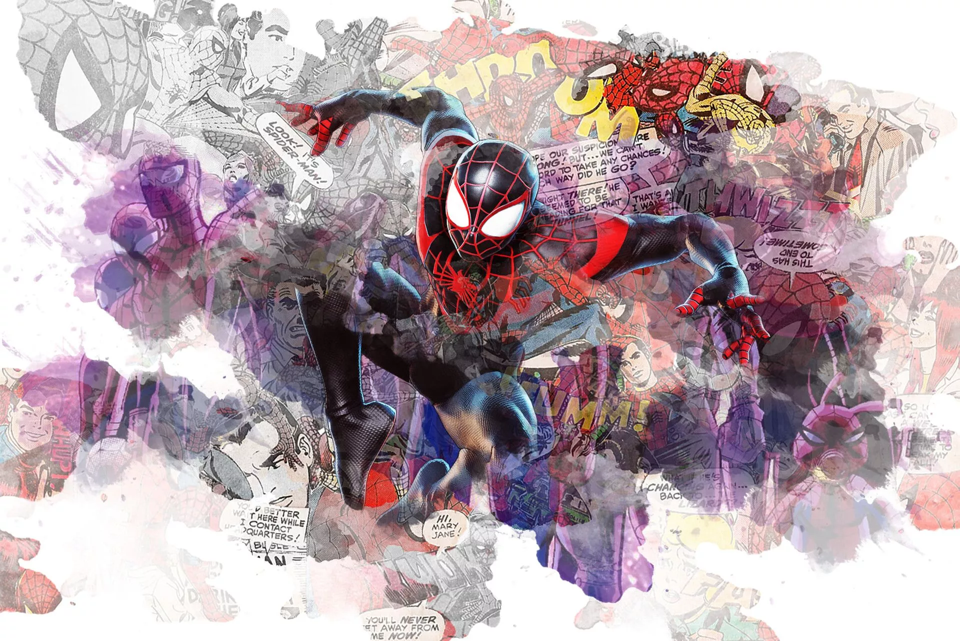 SpiderMan Collage