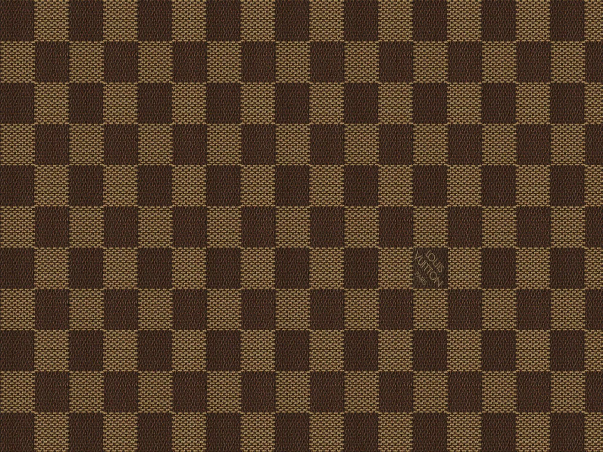 Square Louis Vuitton Vintage Checkered