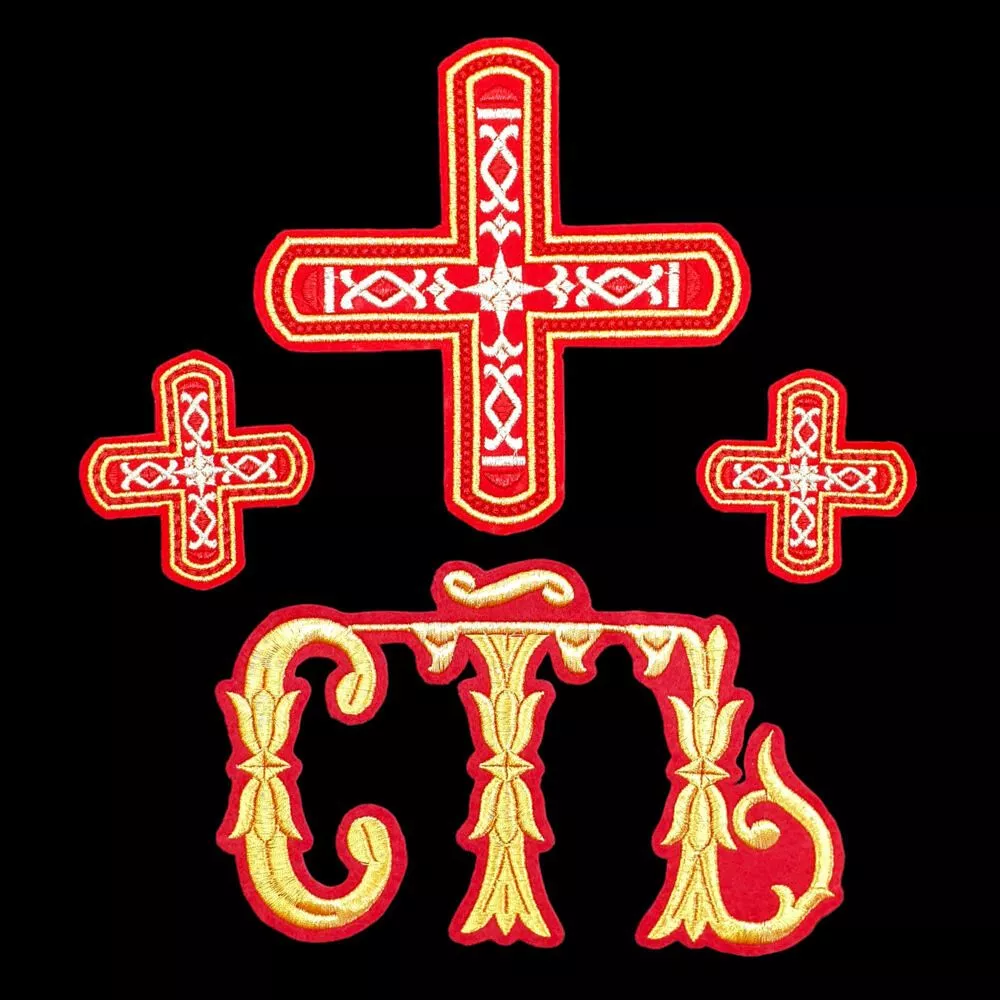 SET OF PROTODEACON CROSSES JERUSALEM