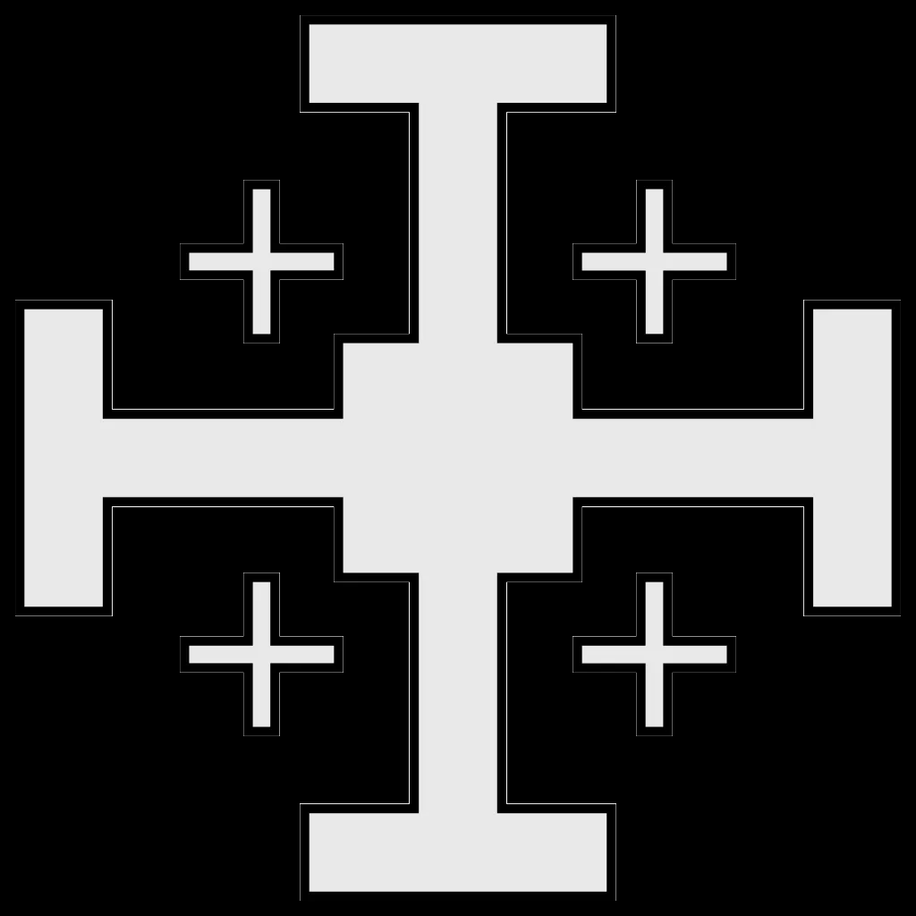 Coa Illustration Cross Jerusalem v2