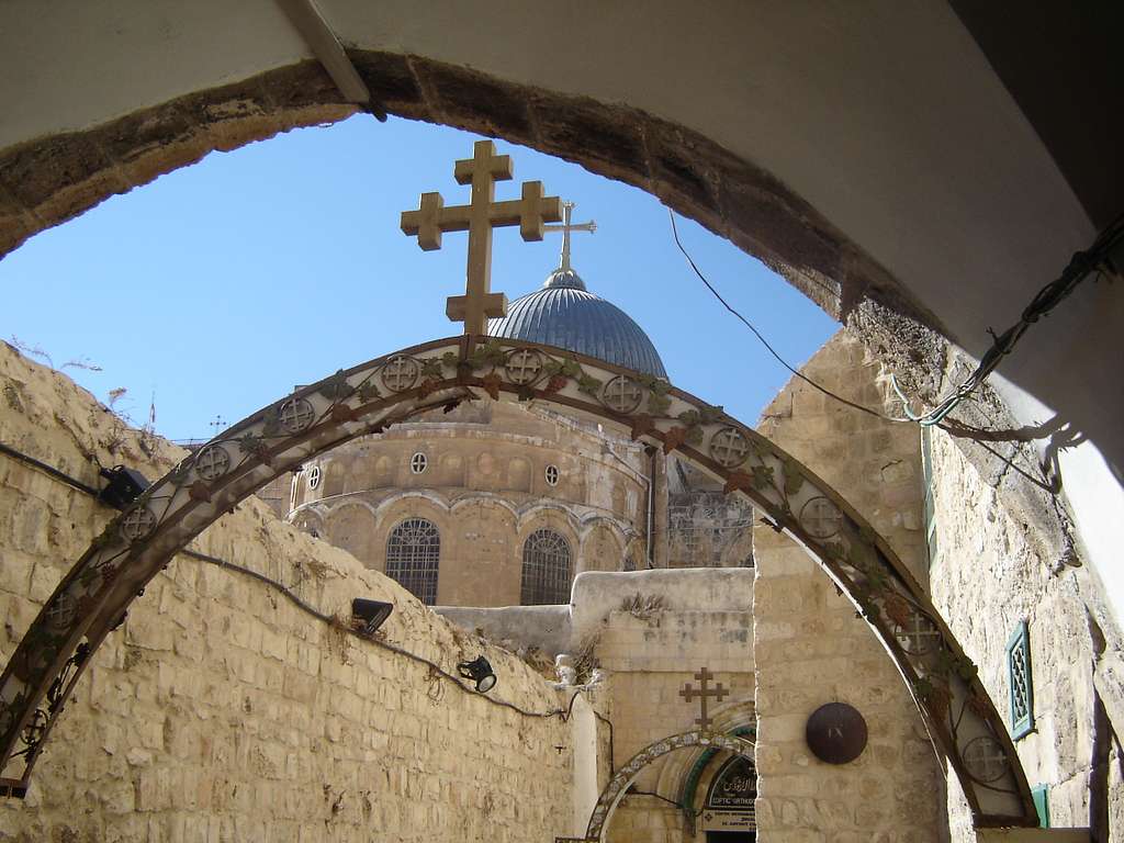 Christian quarter Jerusalem Crosses