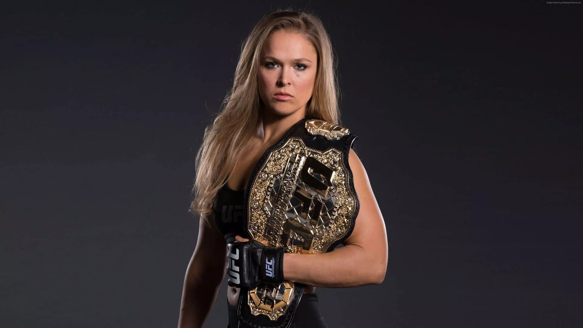 UFC First Woman Champion Wallpaper