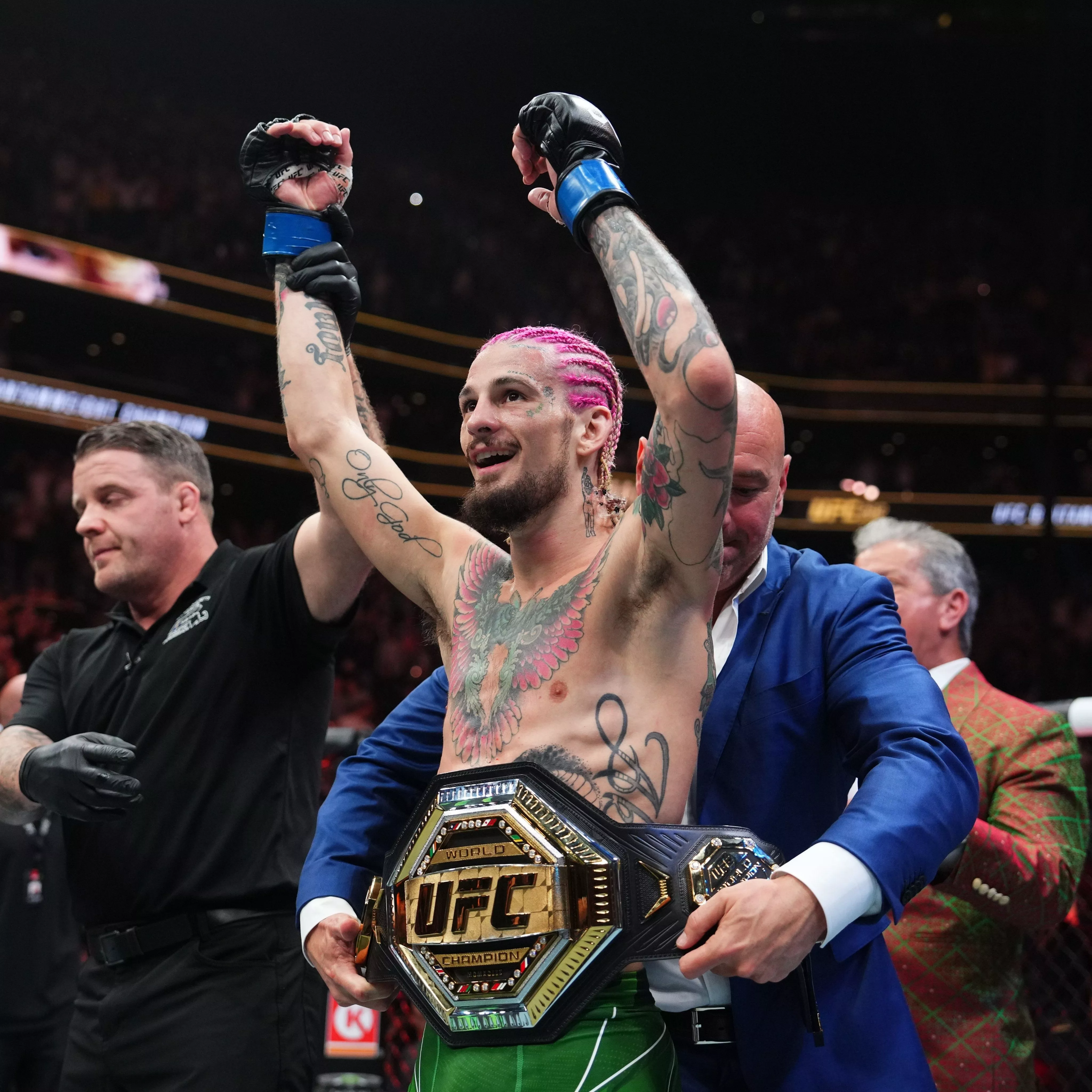 Wallpaper belt, champion, UFC, Sean O