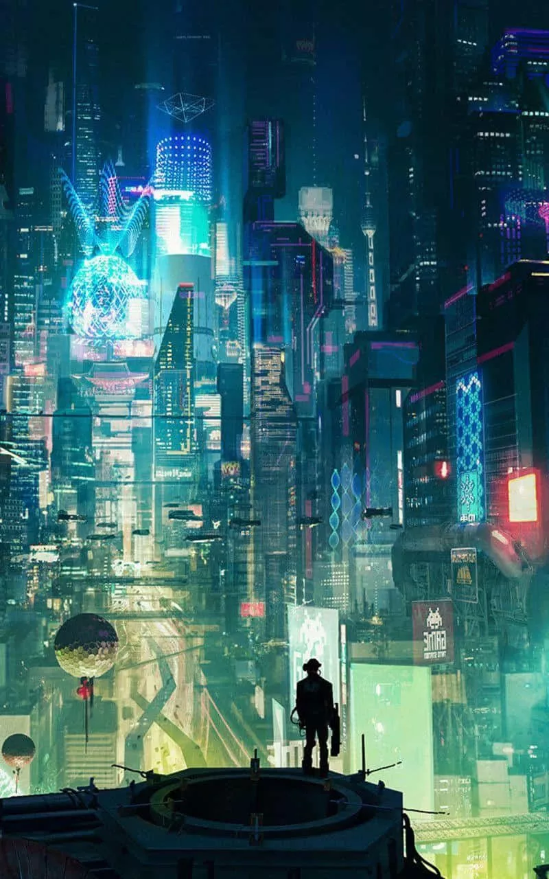 Cyberpunk Phone Wallpaper