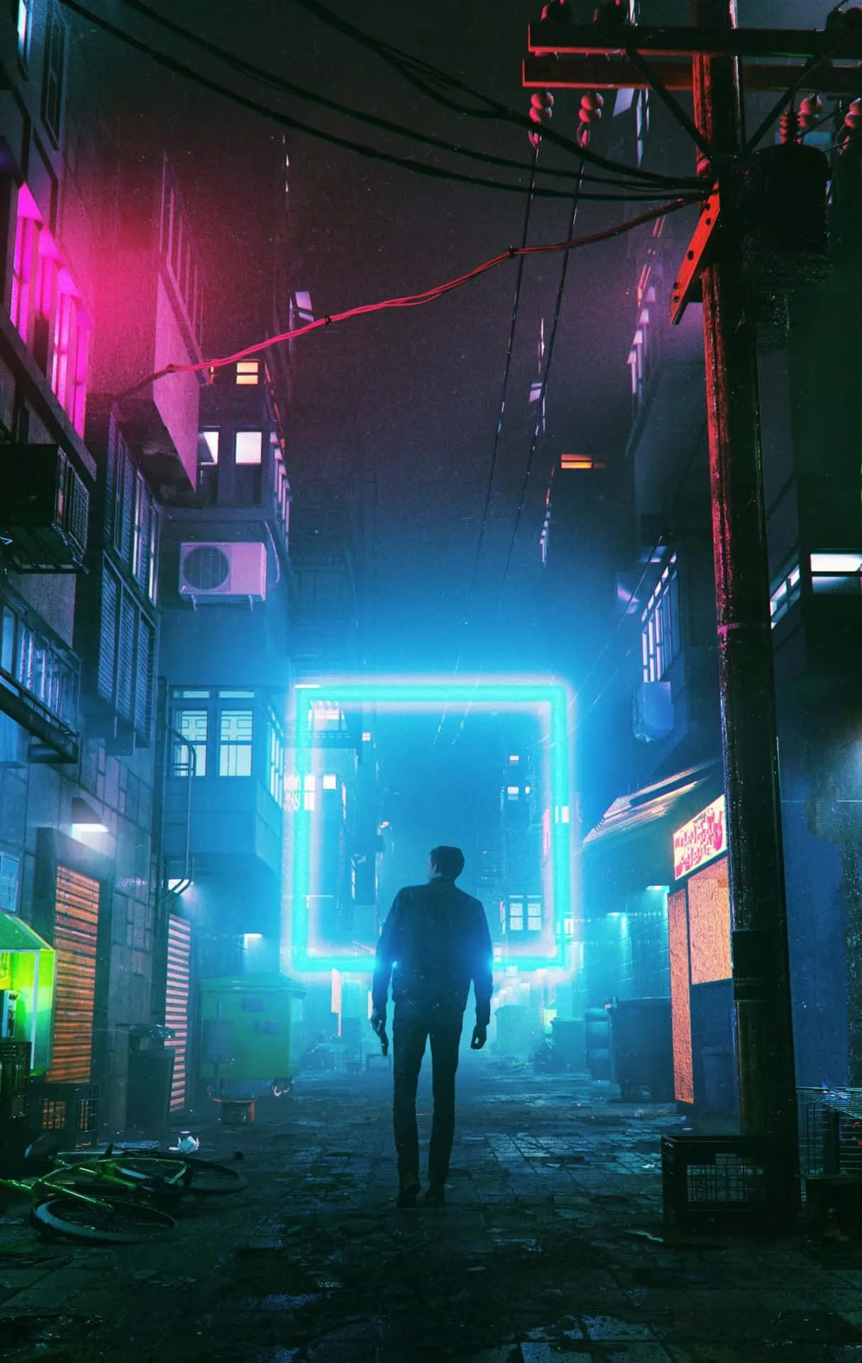 Cyberpunk Phone Wallpaper