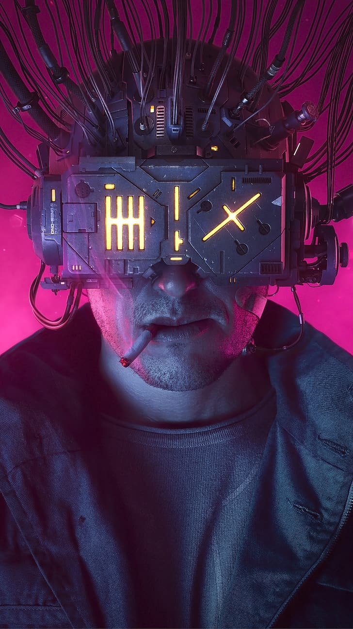 HD wallpaper: Rafael Moco, cyberpunk