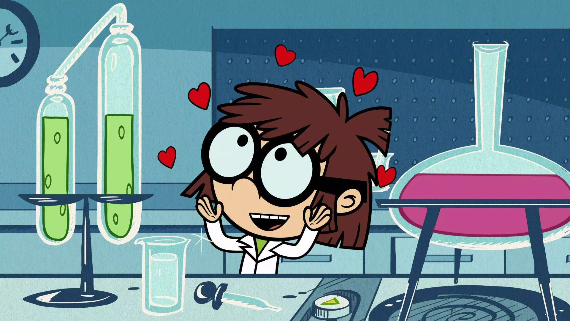 Loud House Lisa Scientist Wallpaper