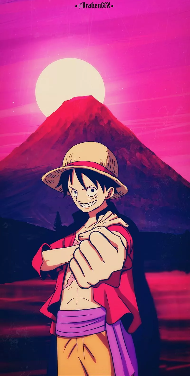 HD luffy aesthetic wallpaper
