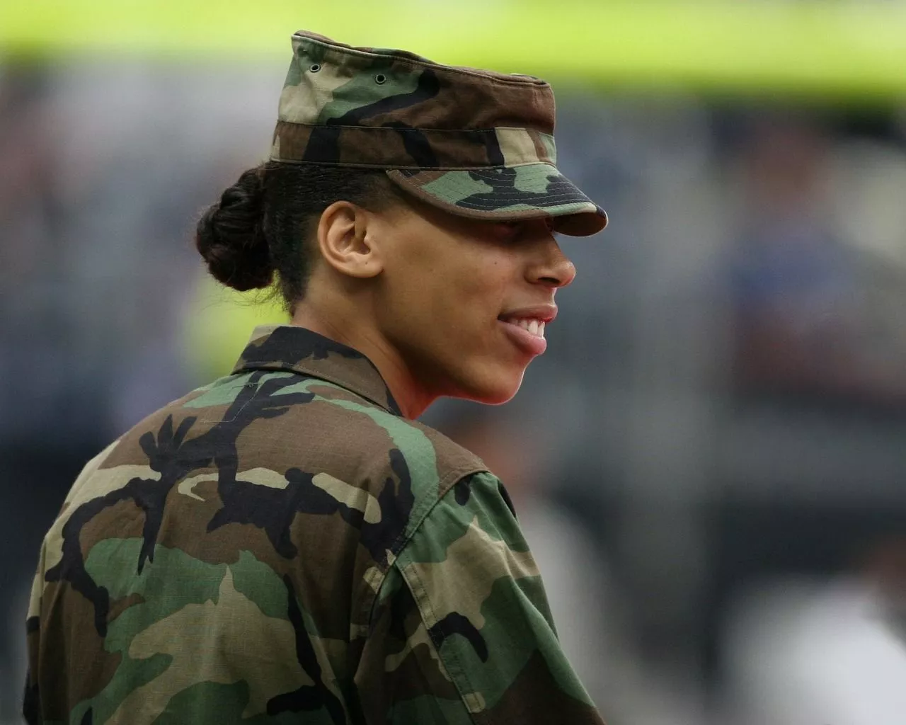 Military Woman Female Armed