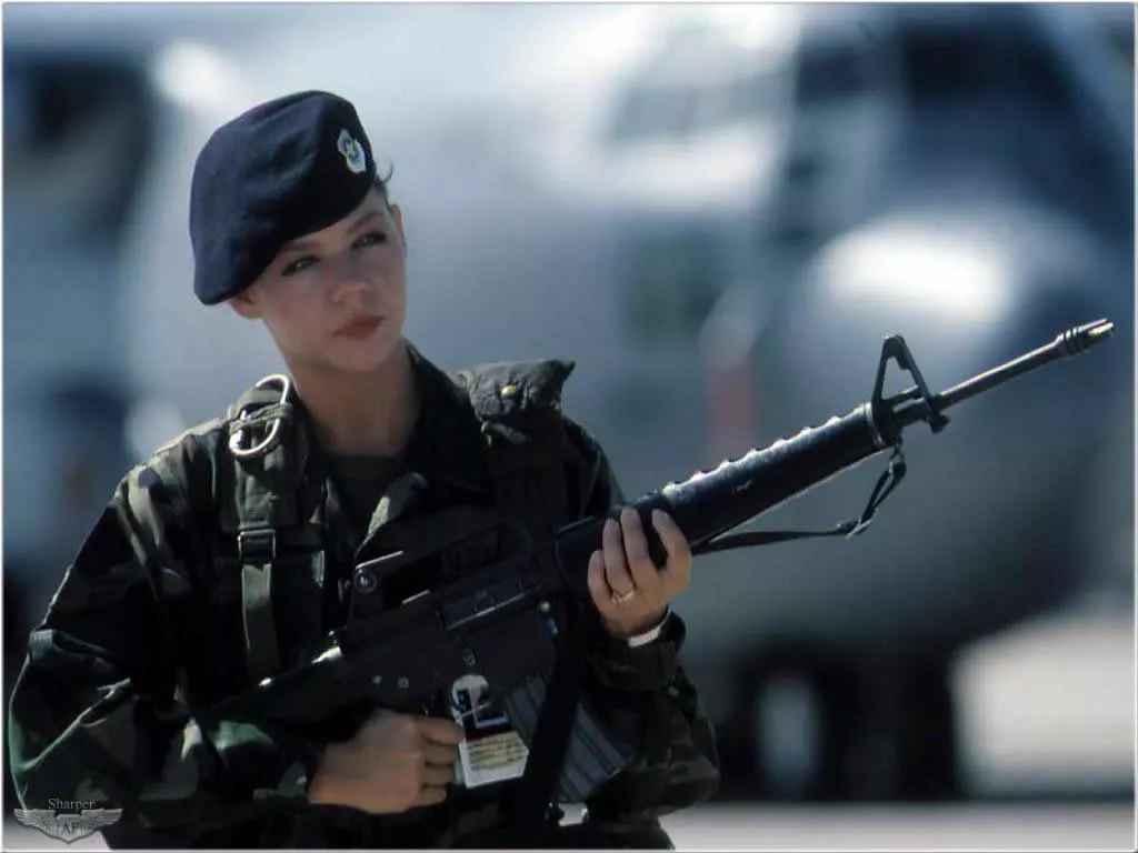 Military Photo More Armed Women
