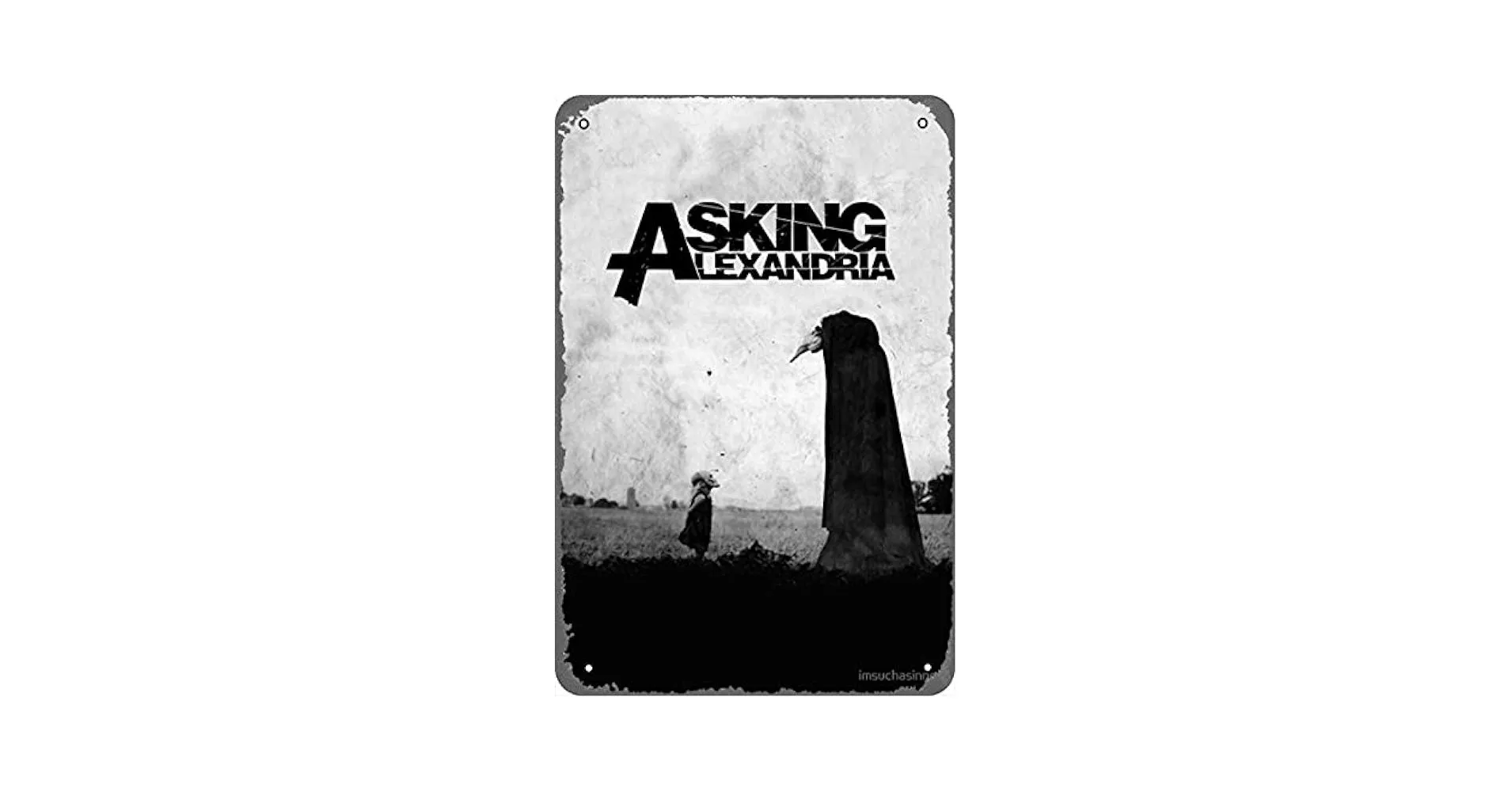 Asking Alexandria Tin Poster