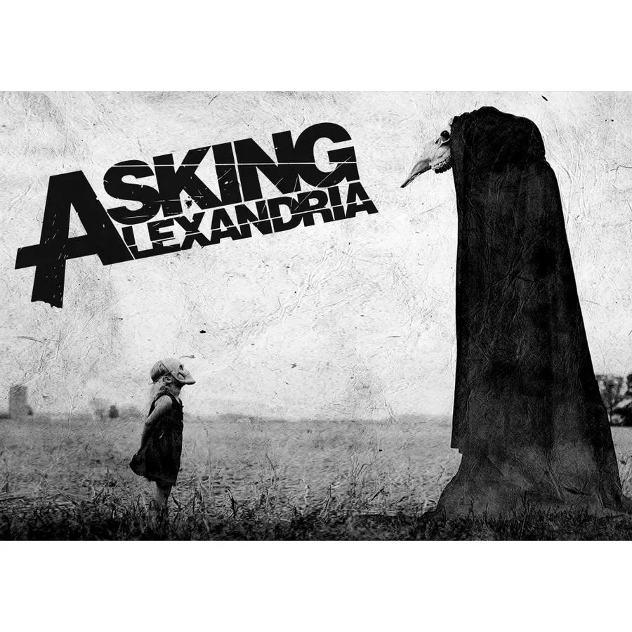 Плакат Asking Alexandria The Black