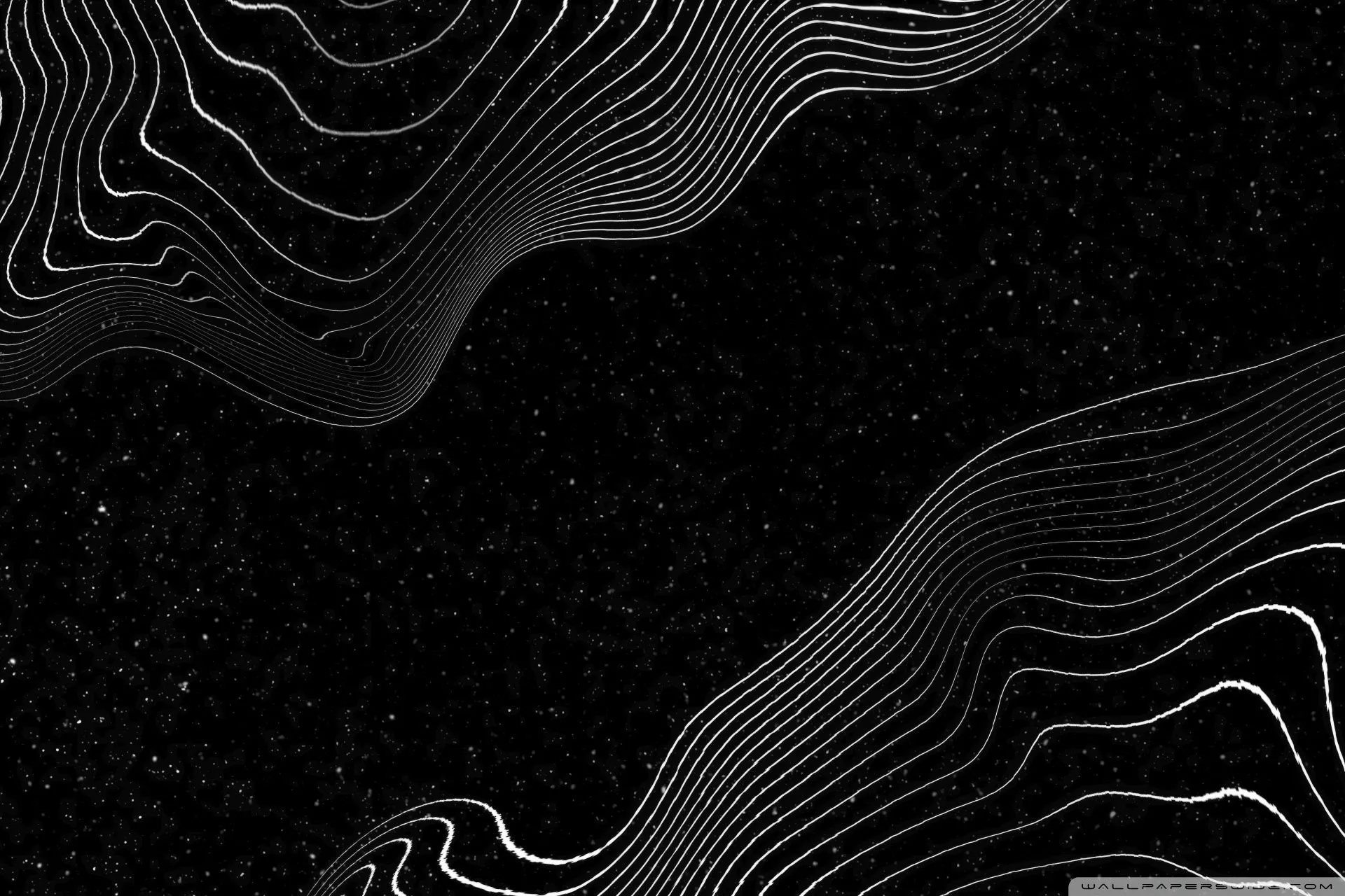 Abstract Distorted Strings Ultra HD