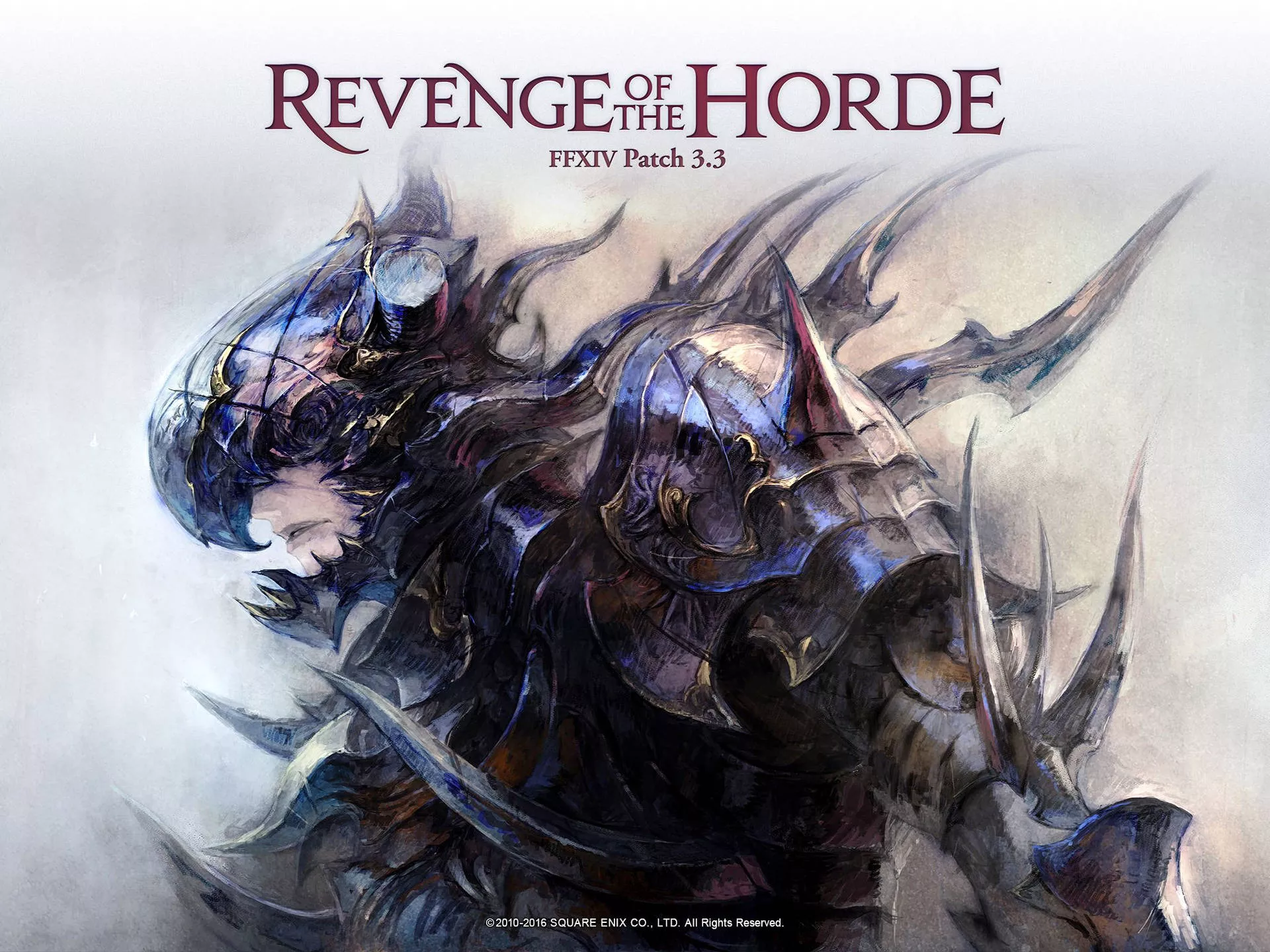 dragons in Final Fantasy 14. Wallpaper