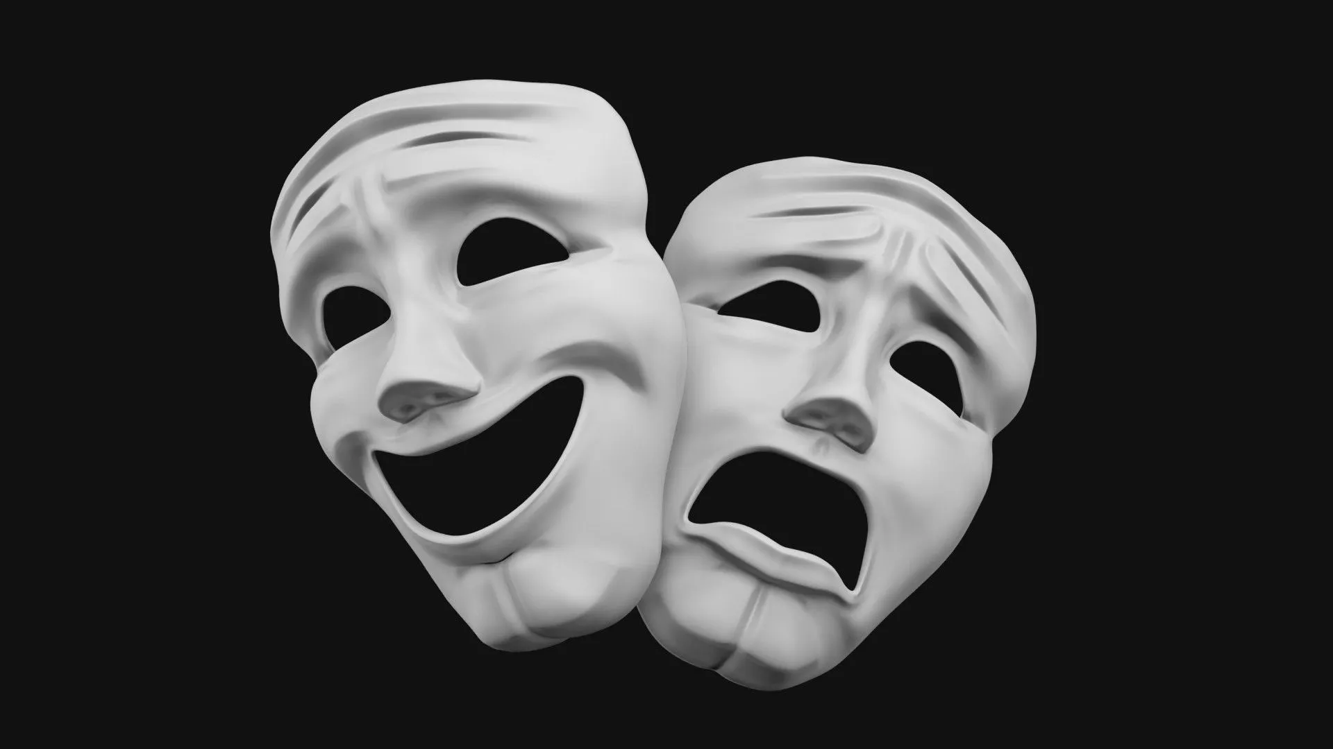Sock and Buskin Theatre Masks