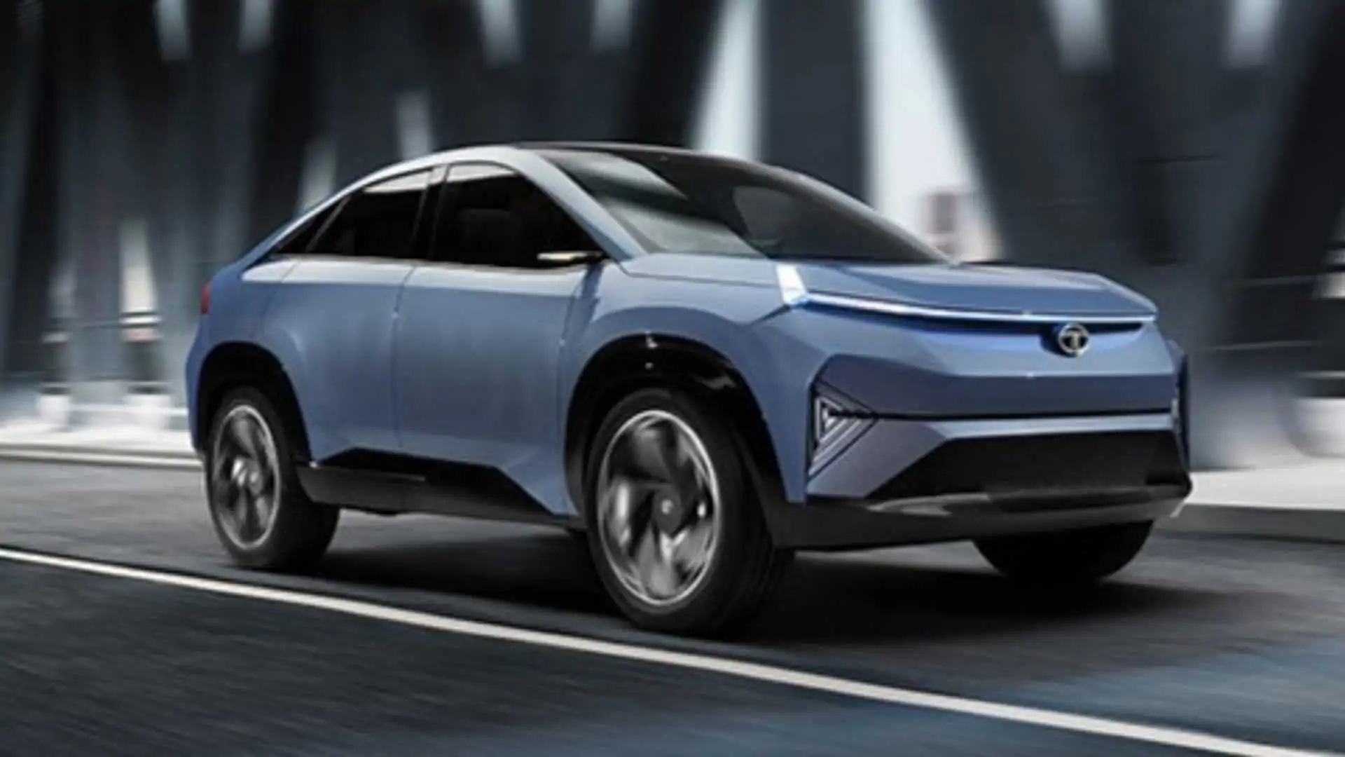 Tata Curvv Concept Debuts As Stylish
