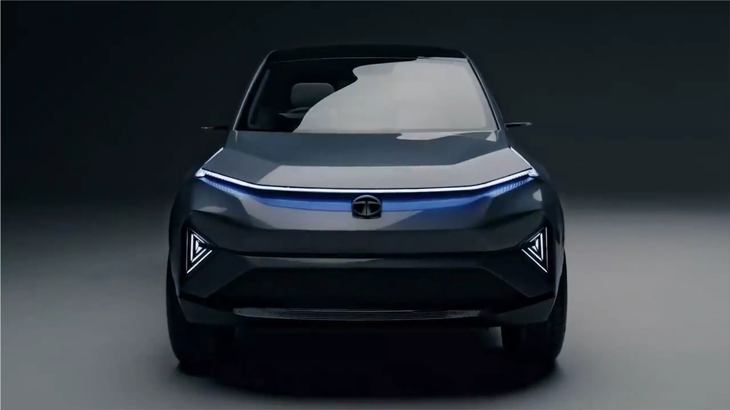 The new Tata Curvv electric coupe SUV
