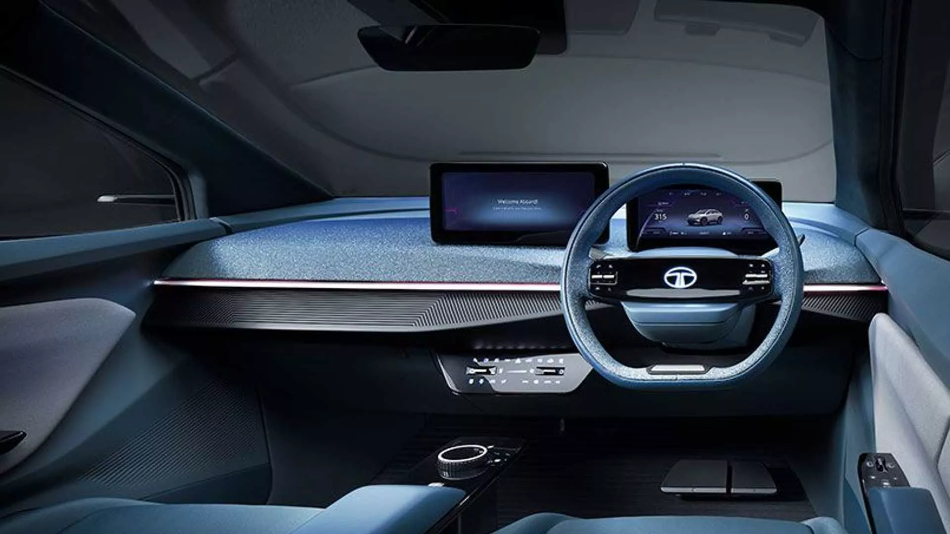 Tata Curvv Concept Debuts As Stylish