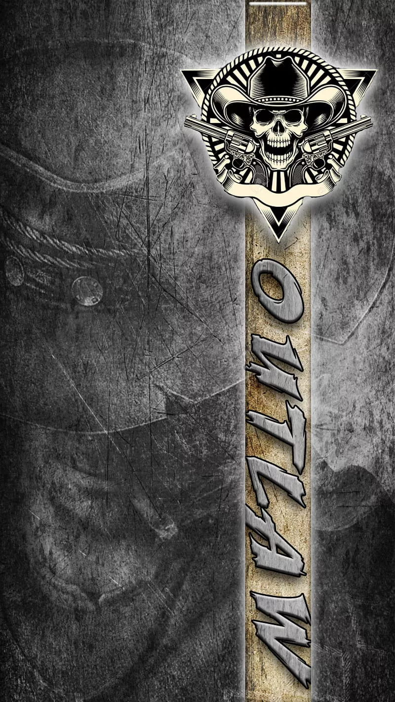 HD cowboy skull wallpaper